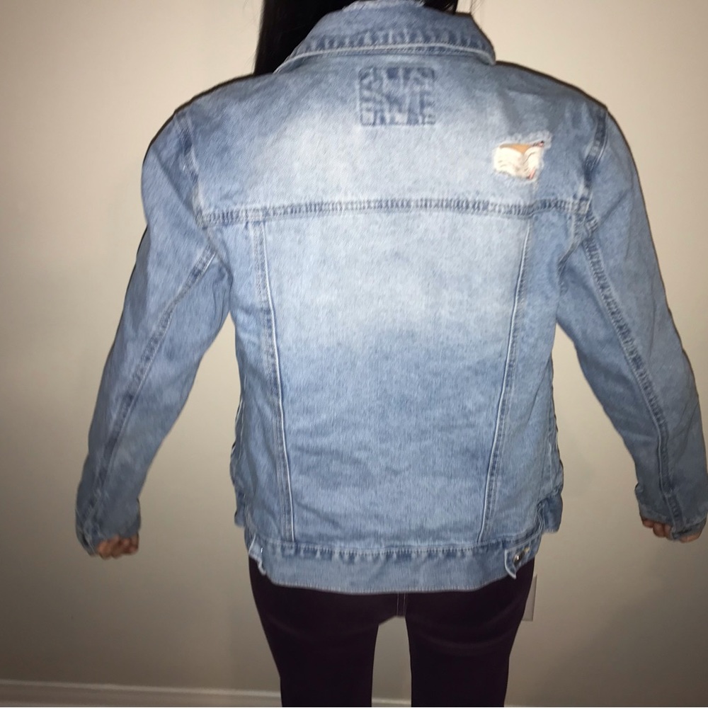 Distressed Jean Jacket - Picture 2 of 2